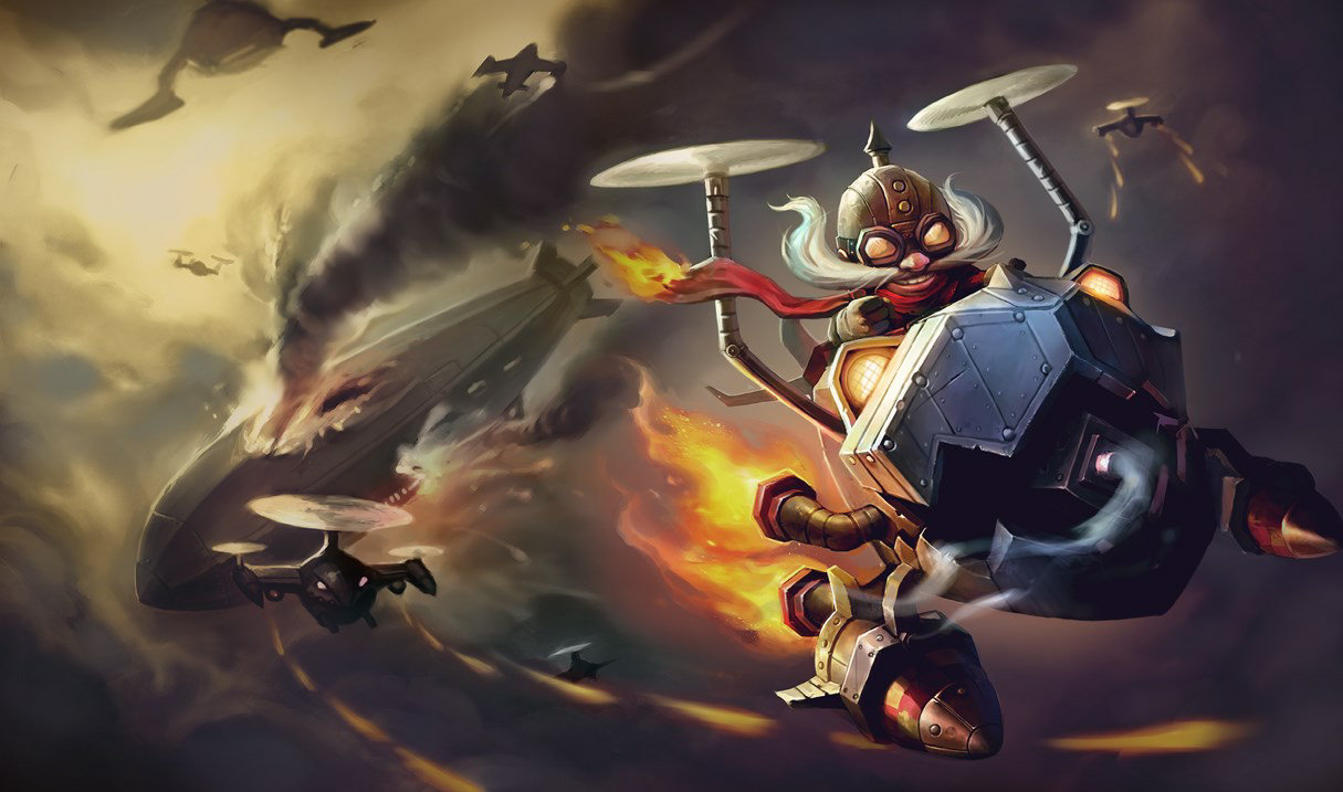 Corki — the Daring Bombardier