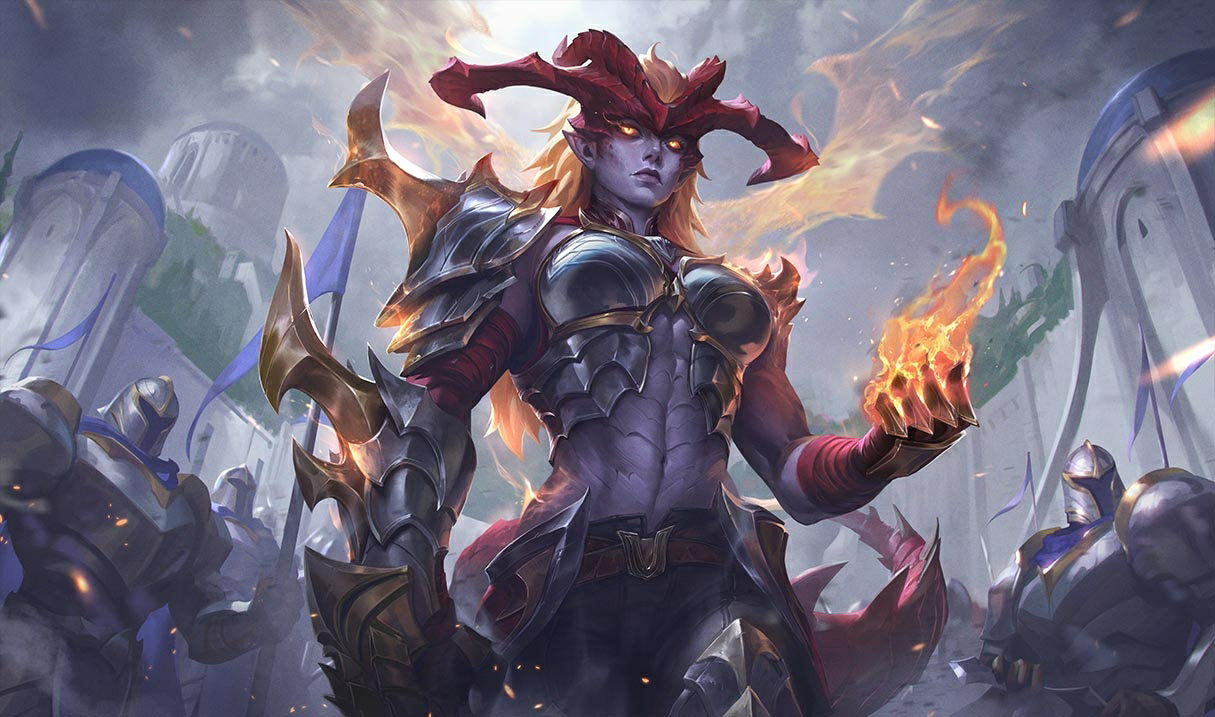 Shyvana — the Half-Dragon