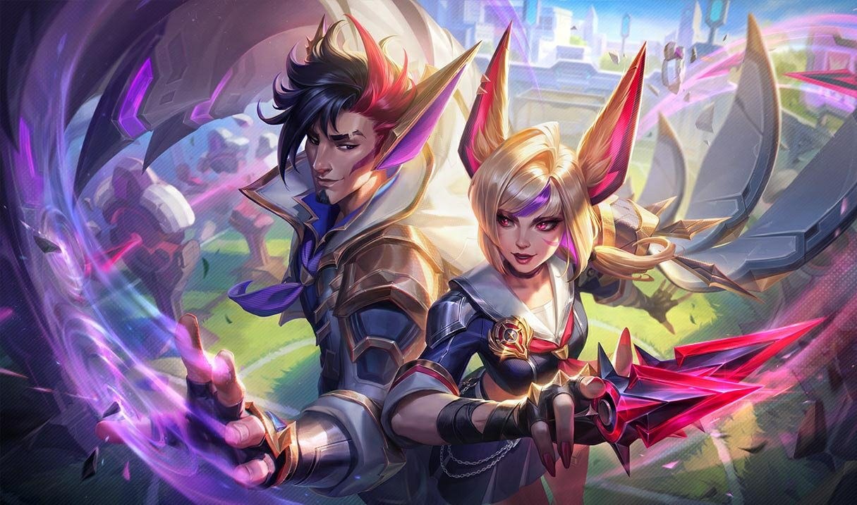 Battle Academia Xayah